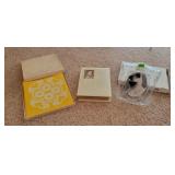 Picture Frame, Bible, Etc.