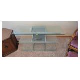 Glass Shelf TV Stand