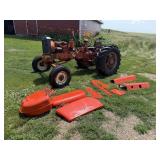 Allis Chalmers Tractor--Mid-Restoration Project