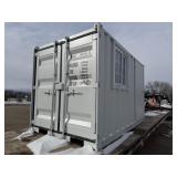 Small Shipping Container w/ Doors & Window