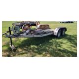Homemade Skid Steer Trailer