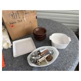Cookware, Wooden Bowls, Etc.