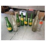 Vintage Glass Pop Bottles