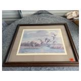 Kathy Flynn Signed Goose Print