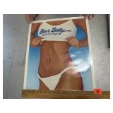 Pabst Beer Lady Poster