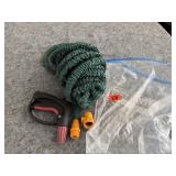 Expandable Garden Hose, Nozzle