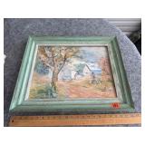 Framed Tommy Nicholas Painting