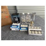 Oil Lamp, Oil, Votive Candles, Lantern