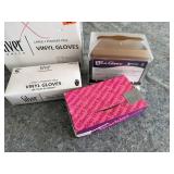 Vinyl Gloves, Straws, Napkin Dispenser