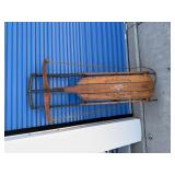 Vintage Wooden Sled