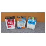 3 Vintage Metal Cans