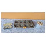 Vinage Eyewear, Muffin Tin, Cup, Clothespins