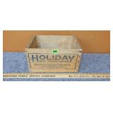 Wooden Crate, Holiday Nut Margarine