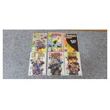 Fantastic Four (3) & Excalibur (3) Comics