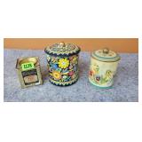 Tin Tea & Kitchen Canisters