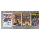 Batman (3) & BlackHawk (1) Comics