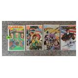 Superman (3) & BlackHawk (1) Comics
