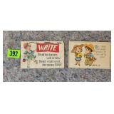 2 Vintage Postcards