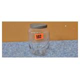 Arcade Crystal Glass Canister/Jar