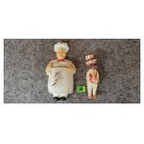 Ameriana Figurine & Happy Chef Memo