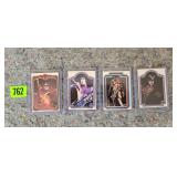 4 Kiss Trade Cards