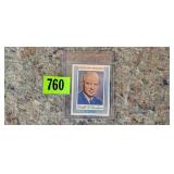 Dwight D Eisenhower Trade Card