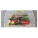 Assorted Tools, Tin Snips, Etc