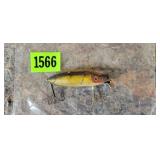 Vintage Heddon River Runt Fishing Lure