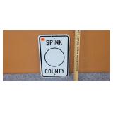 Spink Co Highway Sign