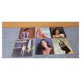 Vintage Female Music Vinyl Albums