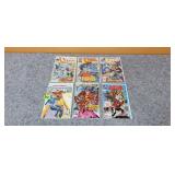 Cage (3) & Darkhawk (3) Comics