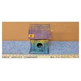 License Plate Bird House