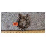 Cast Horseshoe Door Knocker