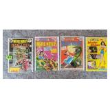 Weird Worlds (3) & Wonder Woman (1) Comics