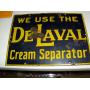 DeLaval Metal Sign