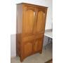 Flat Wall Cabinet with Pie Safe Bottom