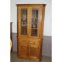 Oak Corner Cabinet 