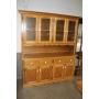 Oak Hutch 