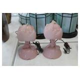 Pink Glass Lamps