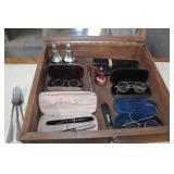 Pens, Glasses, Sterling S&P