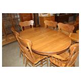 Oak Table & Chairs