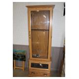 Oak Gun Cabinet