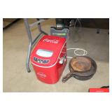 Cooler, Cast Skillets 