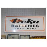 Batteries Sign 
