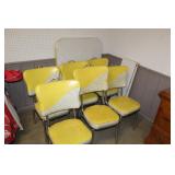 Chrome Leg Table & Chairs