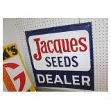 Jacques Seeds Sign 