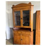 Oak Corner Cabinet