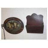 Oval Picture, Paper Holder