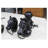 Cast Horse Head Ties