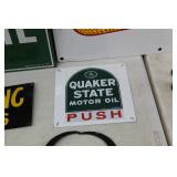 Quaker State Sign 